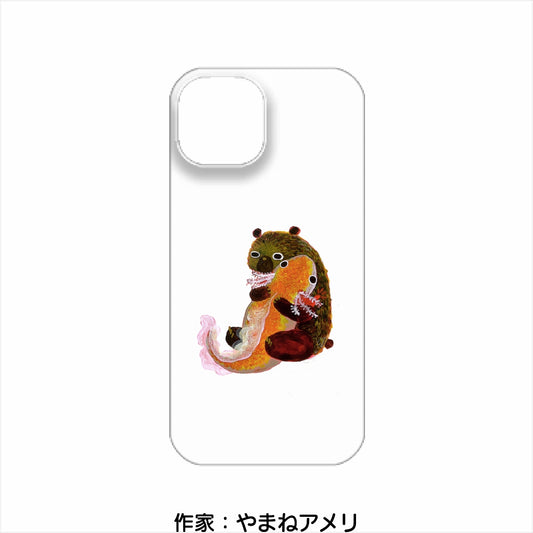 【ウーパールーパー×熊】iPhone14ケース